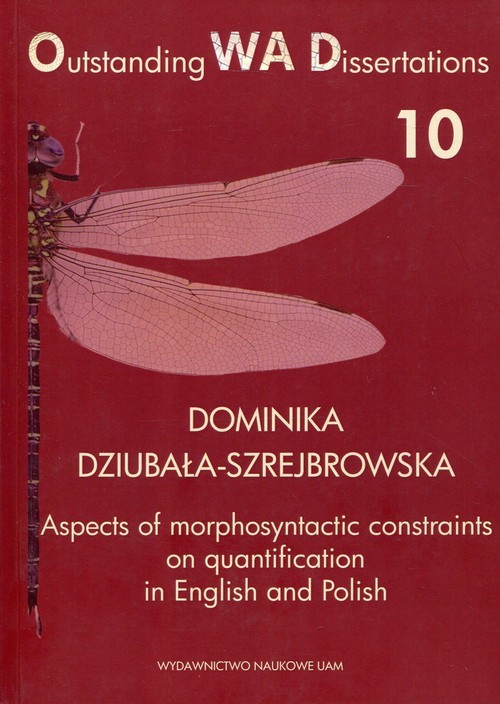 okładka Aspects of morphosyntactic constraints on quantification in English and Polish książka | Dziubała-Szrejbrowska Dominika