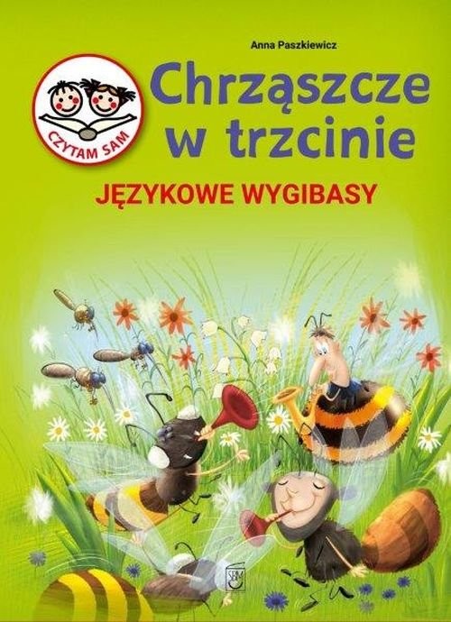 okładka Chrząszcze w Trzcinie Językowe wygibasy książka | Anna Paszkiewicz
