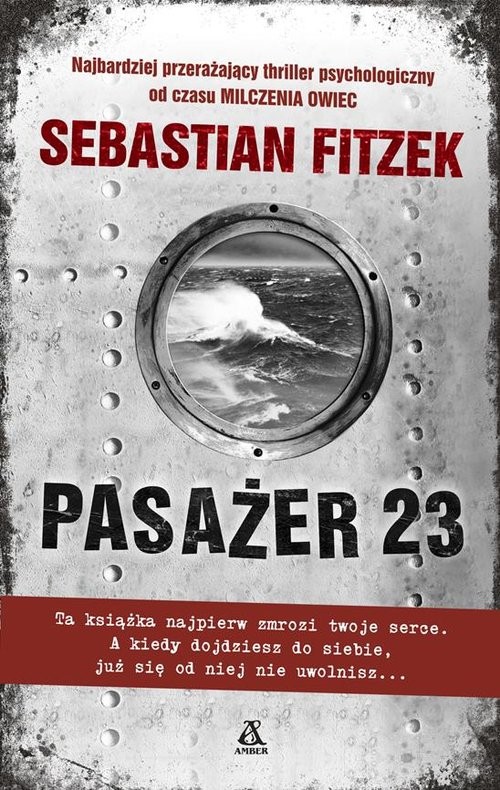 okładka Pasażer 23 książka | Sebastian Fitzek