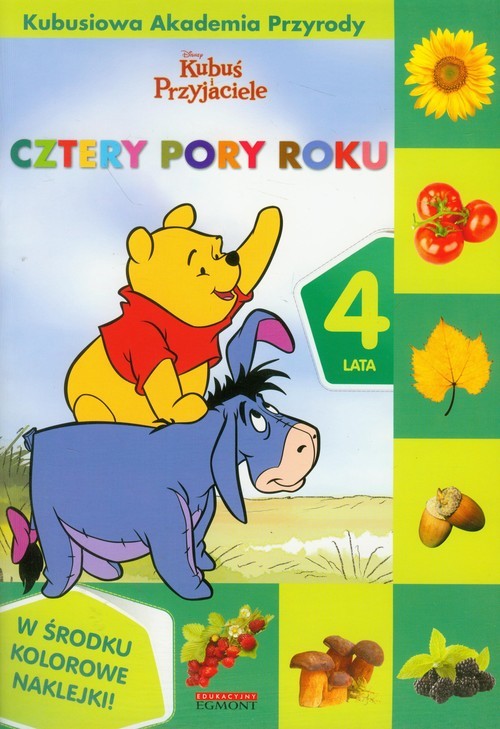 okładka Kubuś i Przyjaciele Cztery pory roku 4 lata książka