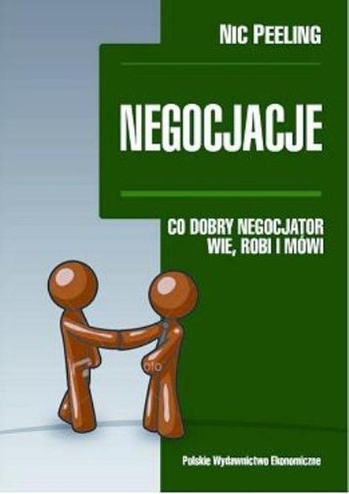 okładka Negocjacje Co dobry negocjator wie robi i mówi książka | Peeling Nic
