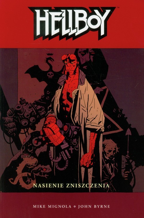 okładka Hellboy Nasienie zniszczenia książka | Byrne John