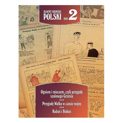 okładka Dawny komiks polski Tom 2 książka