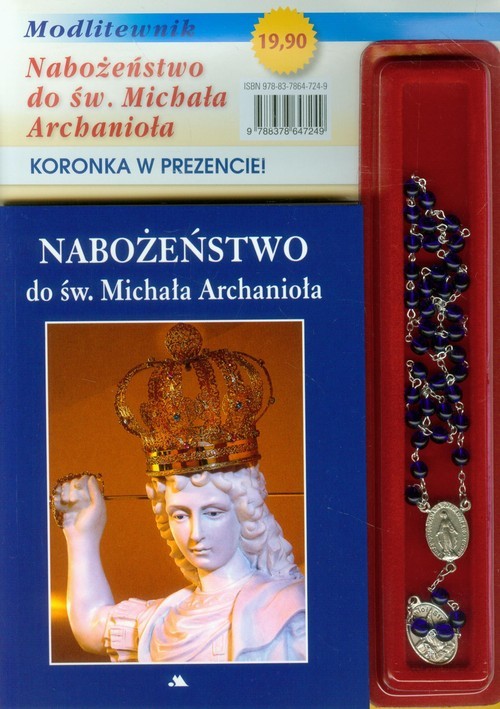 okładka Nabożeństwo do św. Michała Archanioła z różańcem książka