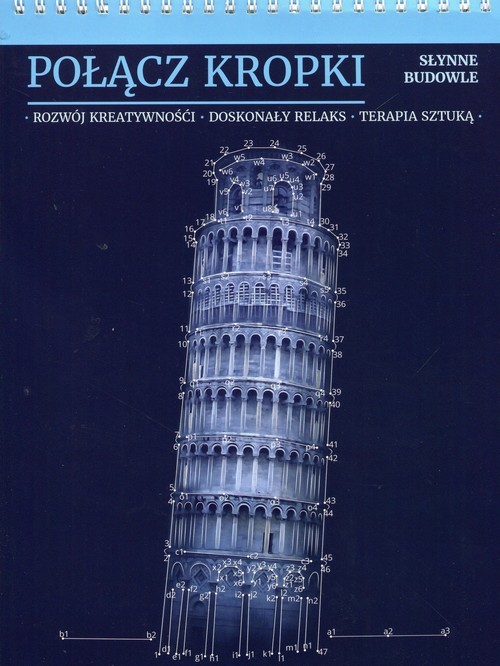 okładka Połącz kropki Słynne budowle książka