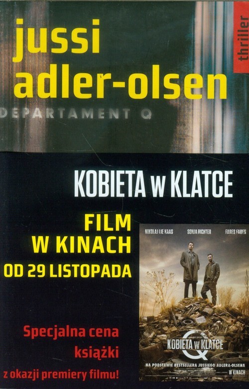 okładka Kobieta w klatce książka | Jussi Adler-Olsen
