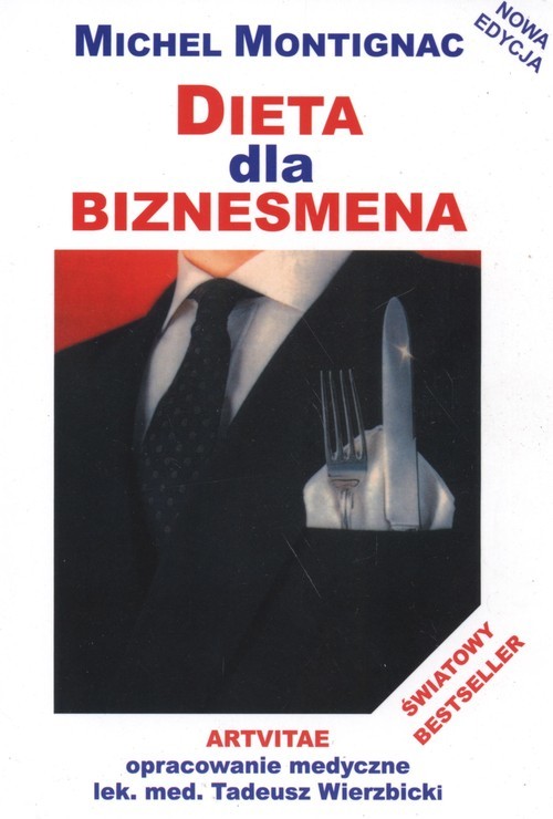 okładka Dieta dla biznesmena Światowy bestseller książka | Michel Montignac