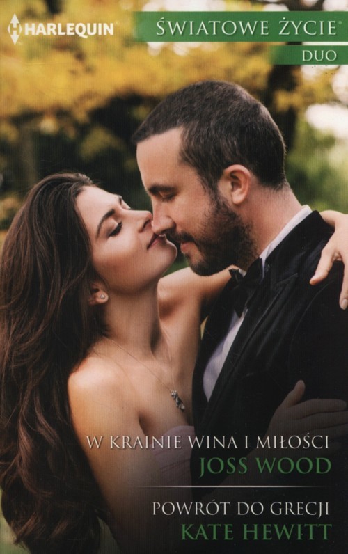 okładka W krainie wina i miłości Powrót do Grecji książka | Joss Wood, Kate Hewitt