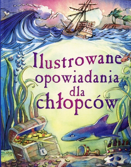okładka Ilustrowane opowiadania dla chłopców książka
