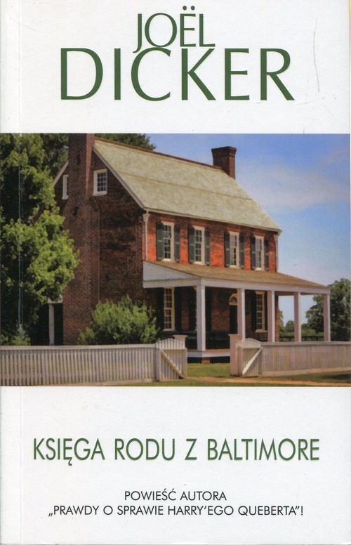 okładka Księga rodu z Baltimore książka | Jöel Dicker