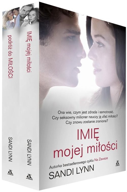 okładka Imię mojej miłości / Podróż do miłości Pakiet książka | Sandi Lynn