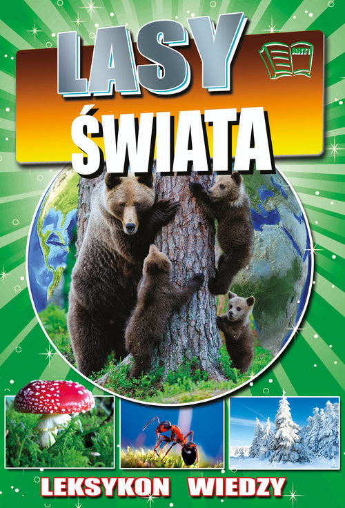 okładka Leksykon wiedzy Lasy świata książka