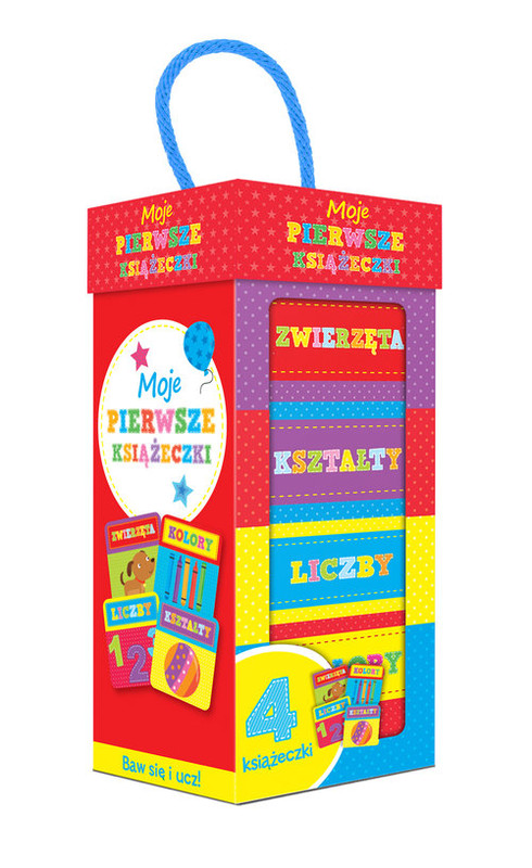 okładka Moje pierwsze książeczki Box książka