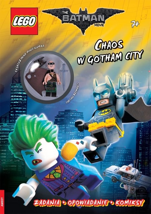 okładka Lego Batman Movie Chaos w Gotham City książka