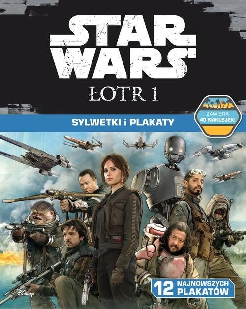 okładka Star Wars Łotr 1 Sylwetki i plakaty książka | Katrina Pallant