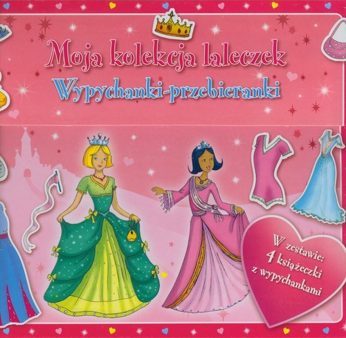 okładka Moja kolekcja laleczek Wypychanki-przebieranki książka