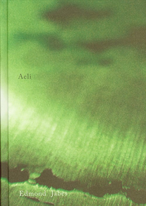 okładka Aeli książka | Edmond Jabes