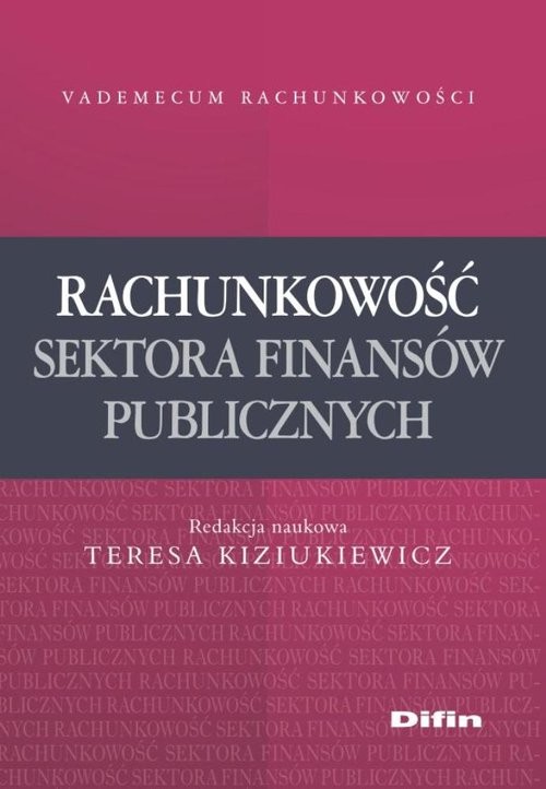 okładka Rachunkowość sektora finansów publicznych książka