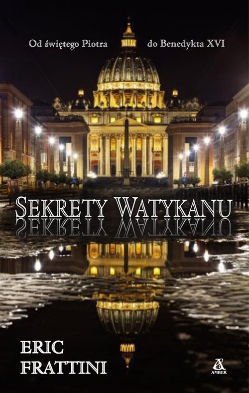 okładka Sekrety Watykanu książka | Eric Frattini