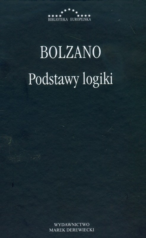 okładka Podstawy logiki książka | Bolzano