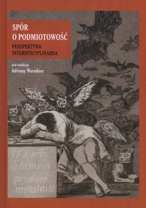 okładka Spór o podmiotowość Perspektywa interdyscyplinarna książka