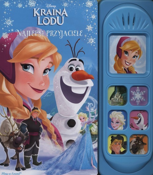 okładka Kraina Lodu Najlepsi Przyjaciele książka