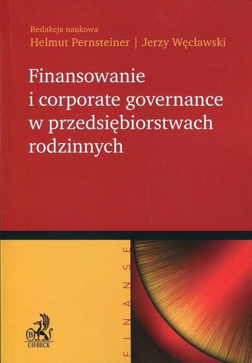 okładka Finansowanie i corporate governance w przedsiębiorstwach rodzinnych książka