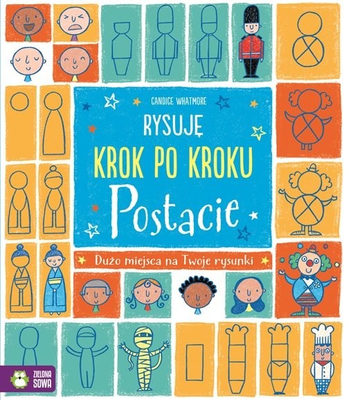 okładka Rysuję krok po kroku Postacie książka
