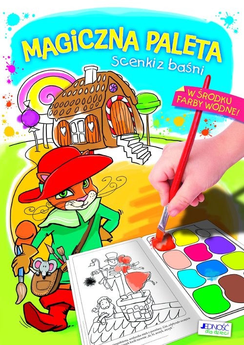okładka Magiczna paleta Scenki z baśni książka | Barbara Żołądek