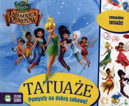 okładka Tatuaże Wróżki Dzwoneczek książka