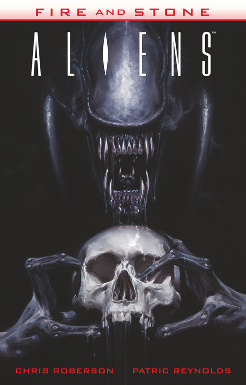 okładka Fire and stone Tom 2 Aliens książka