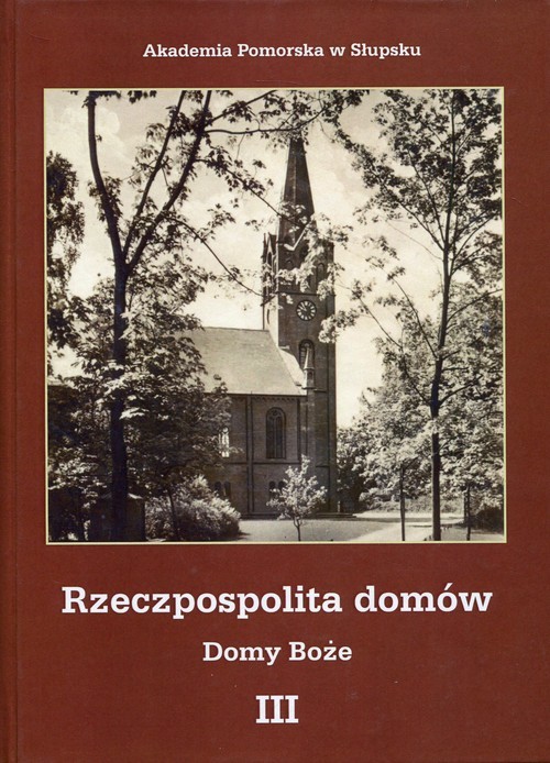 okładka Rzeczpospolita domów 3 Domy Boże książka