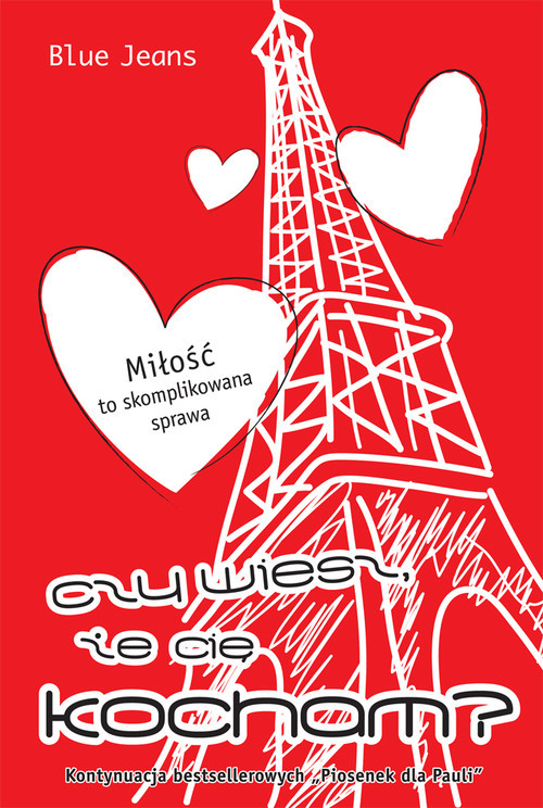 okładka Czy wiesz że cię kocham książka | Blue Jeans