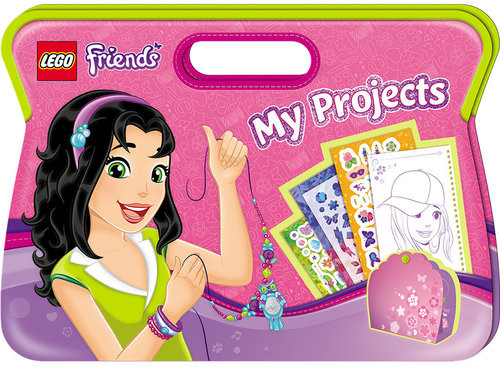 okładka Lego Friends Moje projekty książka