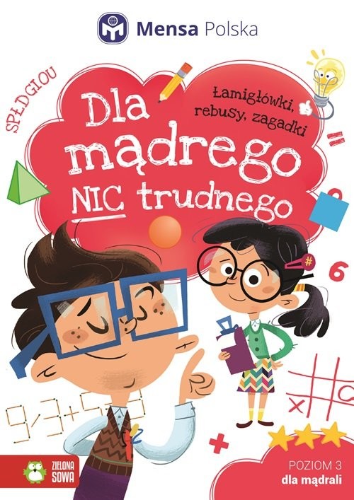 okładka Dla mądrego nic trudnego Poziom 3 Dla mądrali książka | Praca Zbiorowa