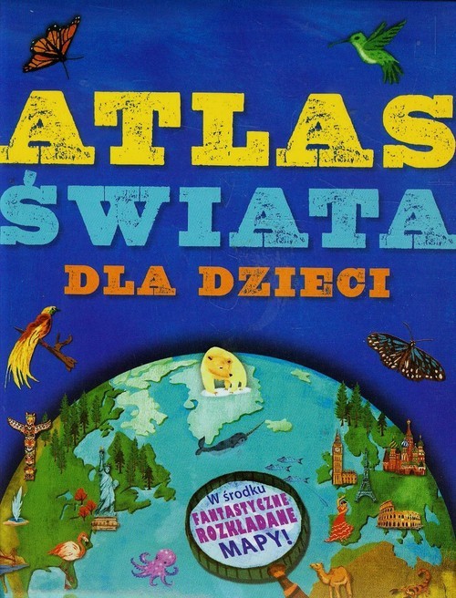 okładka Atlas świata dla dzieci książka | Green Jen