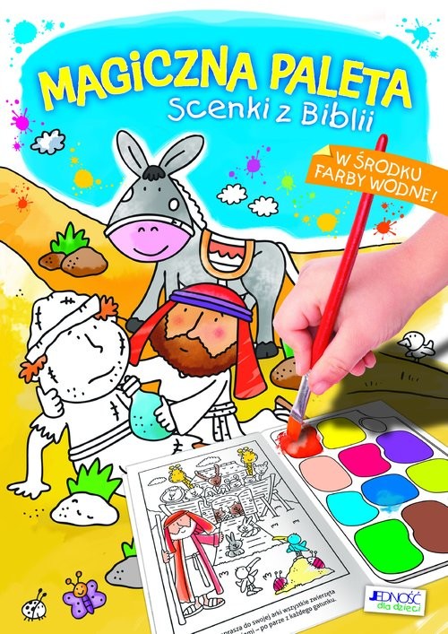 okładka Magiczna paleta Scenki z Biblii książka | David Juliet