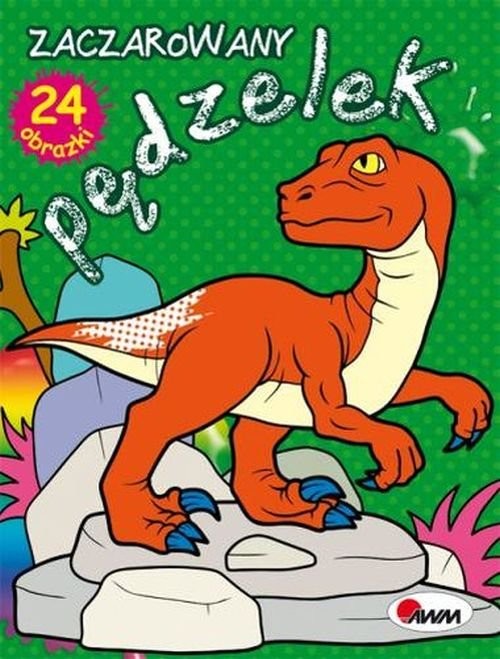 okładka Zaczarowany Ołówek Dinozaury książka | Kozera Piotr