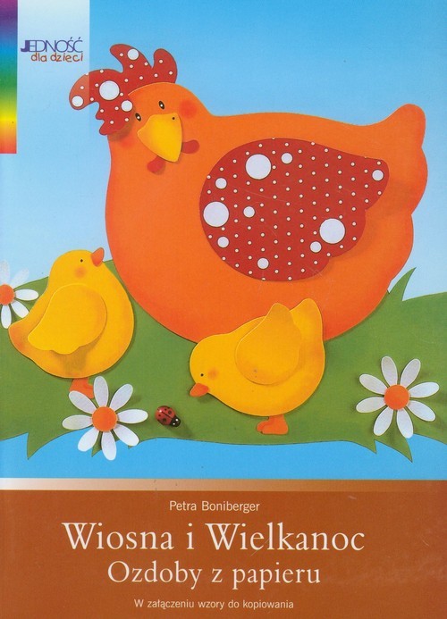 okładka Wiosna i Wielkanoc Ozdoby z papieru książka | Boniberger Petra