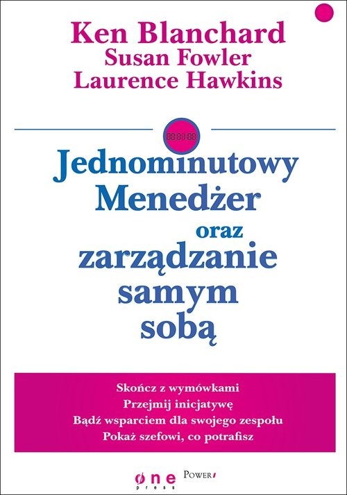 okładka Jednominutowy Menedżer oraz zarządzanie samym sobą książka | Ken Blanchard, Susan Fowler, Hawkins Laurence