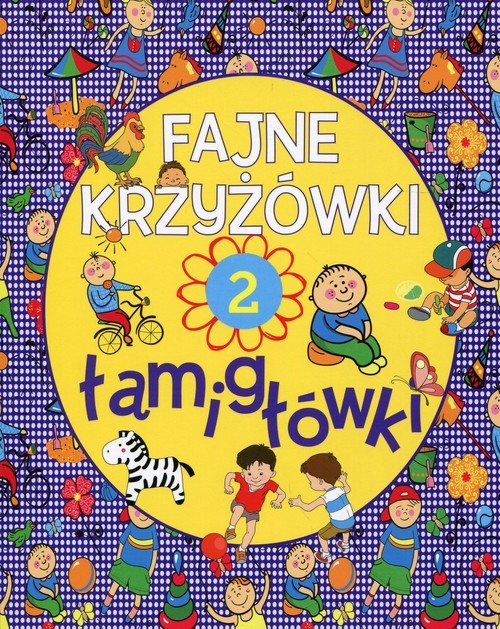 okładka Fajne krzyżówki i łamigłowki Zeszyt 2 książka
