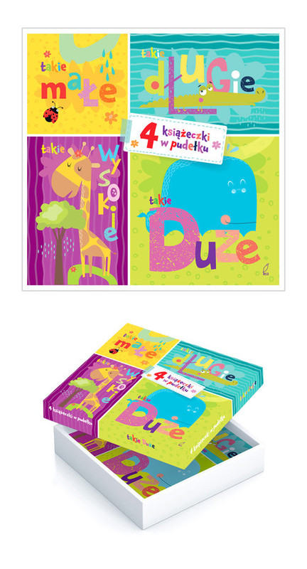 okładka Takie małe, takie duże. Box książka