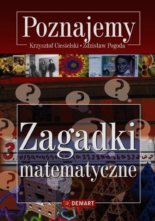 okładka Zagadki matematyczne Poznajemy książka | Krzysztof Ciesielski, Zdzisław Pogoda