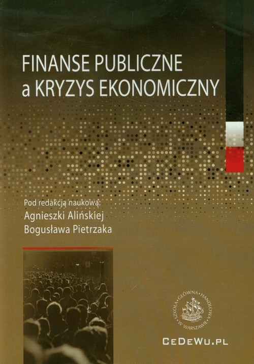 okładka Finanse publiczne a kryzys ekonomiczny książka