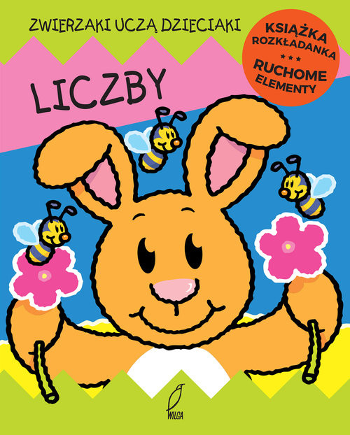 okładka Liczby Ruchome elementy Książka rozkładanka książka | Jan Kazimierz Siwek