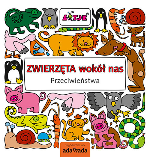 okładka Zwierzęta wokół nas. Przeciwieństwa książka | Versteeg Lizelot