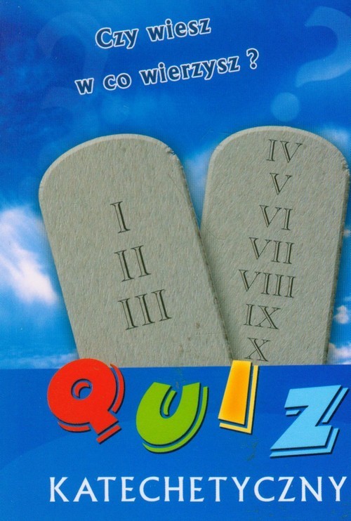okładka Quiz katechetyczny książka | Grzegorz Grochowski