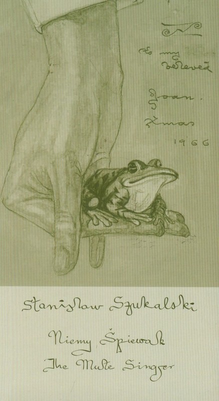 okładka Niemy śpiewak książka | Szukalski Stanisław