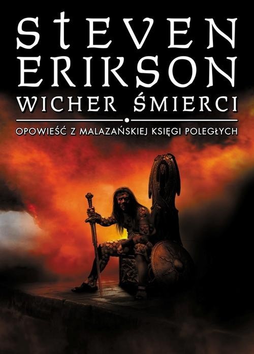 okładka Wicher śmierci Malazańska Księga Poległych książka | Steven Erikson
