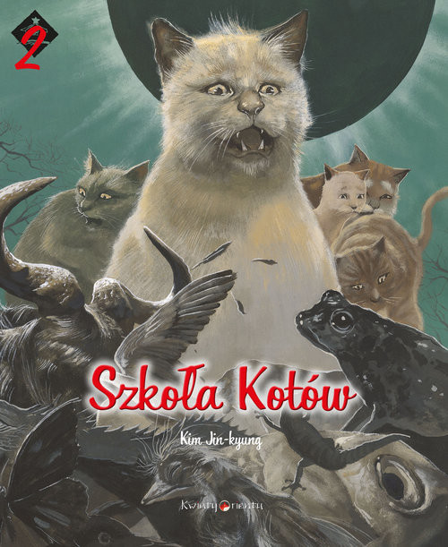 okładka Szkoła Kotów 2 książka | Jin-kyung Kim
